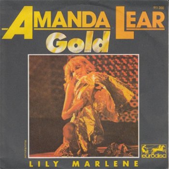 VINYLSINGLE * AMANDA LEAR * GOLD * FRANCE 7