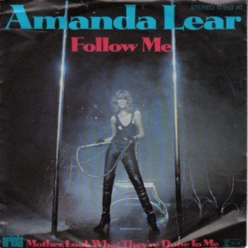 VINYLSINGLE * AMANDA LEAR * FOLLOW ME * GERMANY 7