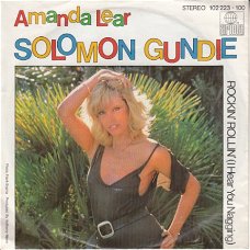 VINYLSINGLE * AMANDA LEAR  * SOLOMON GUNDIE * GERMANY   7"