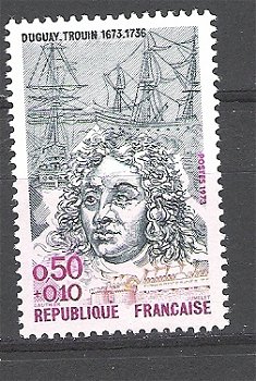Frankrijk 1972 Duguay-Trouin postfris - 1