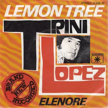 VINYLSINGLE * TRINI LOPEZ * LEMON TREE * GERMANY 7