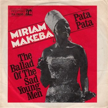 VINYLSINGLE * MIRIAM MAKEBA * PATA PATA * GERMANY 7