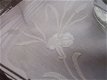 origineel borduurpatrooon dienbladkleedje met anjers - 1 - Thumbnail