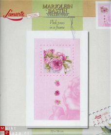 Marjolein Bastin/Lan.Borduurrpakket Pink Roses 34967