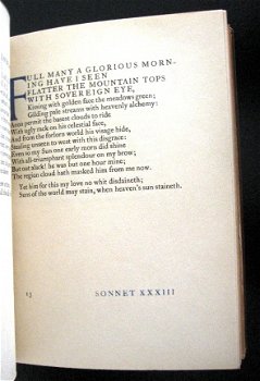 Shakespeare 1922 Twenty-five (25) sonnets Band Zaehnsdorf - 4