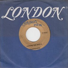 VINYLSINGLE * MANTOVANI  * AROUND THE WORLD  * U.S.A. 7"