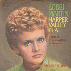 VINYLSINGLE * BOBBI MARTIN * HARPER VALLEY P.T.A. * GERMANY  7"