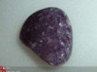#3 Lepidolith, Lepidolite nr1 Knuffel-trommelsteen Brazilie - 1 - Thumbnail