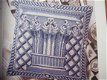 origineel borduurpatroon kussen met Corinthische zuil - 1 - Thumbnail