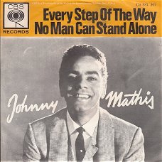 VINYLSINGLE * JOHNNY MATHIS * EVERY STEP OF THE WAY  * HOLLAND 7"