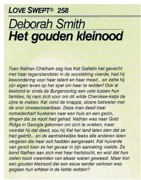 Deborah Smith - Het gouden kleinood (loveswept 258) - 2