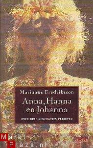Marianne Frederiksson - Anna, Hanna en Johanna