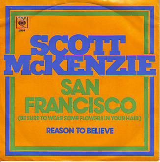 VINYLSINGLE * SCOTT McKENZIE * SAN FRANCISCO * GERMANY 7