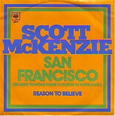 VINYLSINGLE * SCOTT McKENZIE * SAN FRANCISCO  * GERMANY 7"