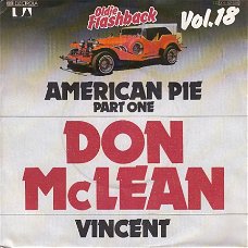 VINYLSINGLE * DON McLEAN  * AMERICAN PIE    * GERMANY  7"