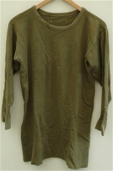 Hemd, Onderhemd, lange mouw, Koninklijke Landmacht, jaren'70/'80.(Nr.1) - 1