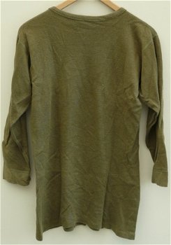 Hemd, Onderhemd, lange mouw, Koninklijke Landmacht, jaren'70/'80.(Nr.1) - 3