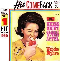 VINYLSINGLE * WENCKE MYHRE * BEISS NICHT IM JEDEN APFEL * GERMANY 7