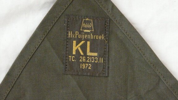 Halsdoek / Nekdoek, Koninklijke Landmacht, 1972.(Nr.2) - 2