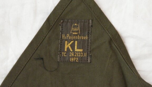 Halsdoek / Nekdoek, Koninklijke Landmacht, 1972.(Nr.3) - 2