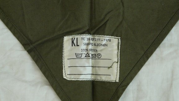 Halsdoek / Nekdoek, Koninklijke Landmacht, 1978.(Nr.2) - 2