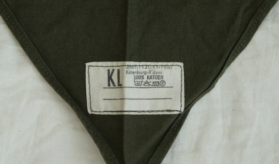 Halsdoek / Nekdoek, Koninklijke Landmacht, 1987.(Nr.1) - 2