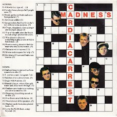 VINYLSINGLE * MADNESS  * CARDIAC ARREST  * BELGIUM  7" *