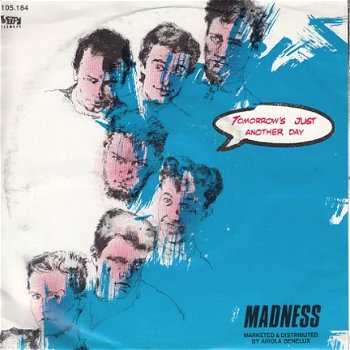 VINYLSINGLE * MADNESS * TOMORROW'S JUST ANOTHER DAY * HOLLAND 7