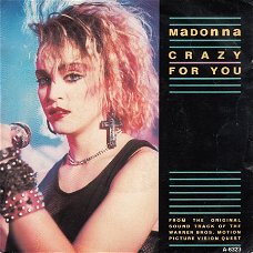 VINYLSINGLE * MADONNA  * CRAZY FOR YOU   * HOLLAND 7" *