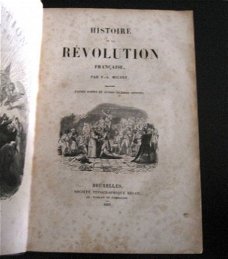 Histoire de la Révolution Francaise 1839 Mignet