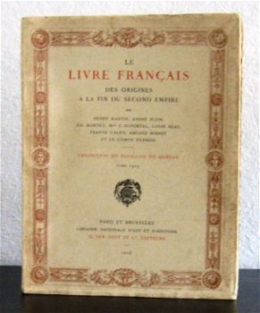 Le Livre Francais 1924 Martin et al Franse boekdrukkunst - 1