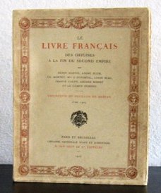 Le Livre Francais 1924 Martin et al Franse boekdrukkunst