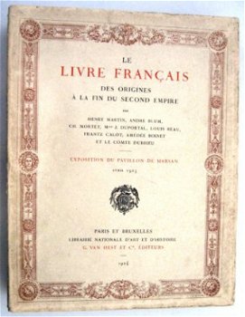 Le Livre Francais 1924 Martin et al Franse boekdrukkunst - 7