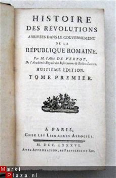 Revolutions Gouvernement Republique Romaine 1786 Set 3 delen - 2