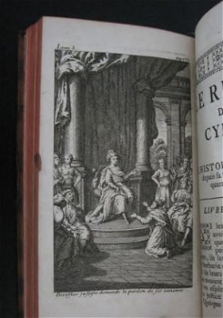 Le Repos de Cyrus 1762 Met 4 gravures - Briasson Leren band - 5