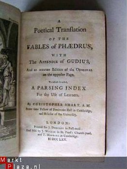 Poetical Translation of the Fables of Phaedrus 1765 C. Smart - 3