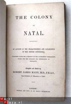 The Colony of Natal HC Robert James Mann 1859? Afrika - 3
