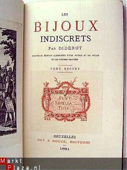 Les Bijoux Indiscrets Diderot 1881 nr. 76 van 500 Gravures - 4