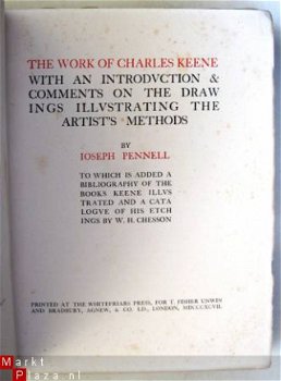 Works of Charles Keene 1897 Groot formaat boek - 3