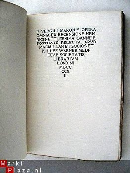 P Vergili Maronis Opera Omnia 1912 2 delige set gelimiteerde - 4