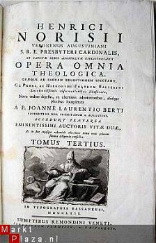 Henri Norisii Opera Omnia Theologica 1769 2 banden - 6
