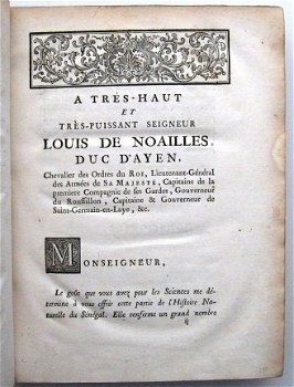 Histoire naturelle du Sénégal 1757 Adanson 1e druk - Afrika - 3