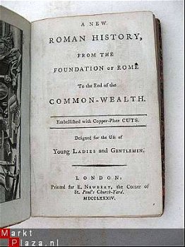 A New Roman History 6 Gravures 1784 Romeinse Rijk - 8