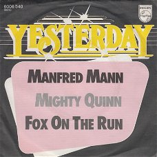 VINYLSINGLE * MANFRED MANN * MIGHTY QUINN * GERMANY 7"