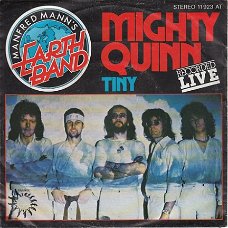 VINYLSINGLE *  MANFRED MANN'S EARTH BAND * MIGHTY QUINN * GERMANY  7"