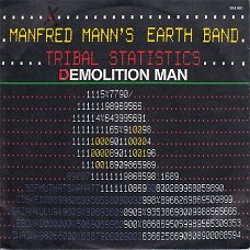 VINYLSINGLE *  MANFRED MANN'S EARTH BAND * TRIBAL STATISTICS * GERMANY  7"