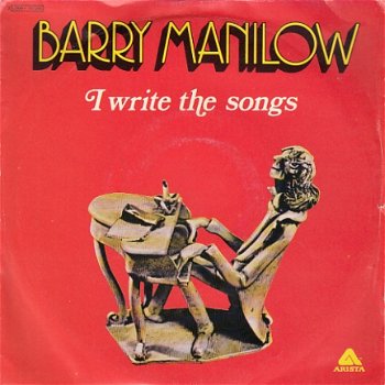 VINYLSINGLE * BARRY MANILOW * I WRITE THE SONG * ITALY 7