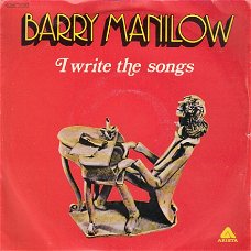 VINYLSINGLE * BARRY MANILOW * I WRITE THE SONG    * ITALY    7"