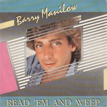 VINYLSINGLE * BARRY MANILOW * READ 'EM AND WEEP * ITALY 7