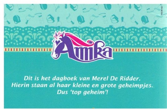 Amika - Dagboek van Merel topgeheim NIEUW ! - 2